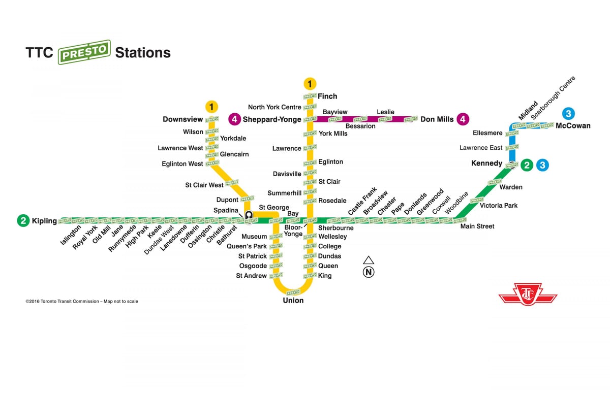 ನಕ್ಷೆ ತೀವ್ರಗತಿ ಕೇಂದ್ರಗಳು TTC
