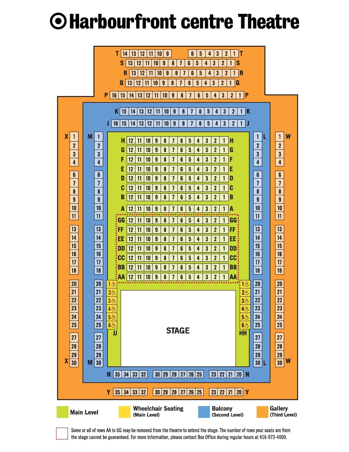 ನಕ್ಷೆ Harbourfront ಕೇಂದ್ರ ರಂಗಕಲೆ