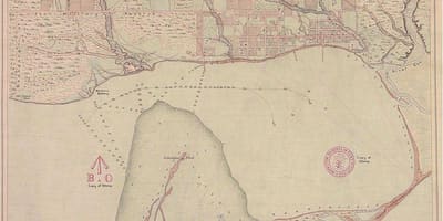 ನಕ್ಷೆ ಭೂಮಿ ಯಾರ್ಕ್ ಟೊರೊಂಟೊ 1787-1884
