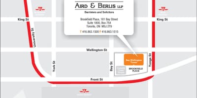 ನಕ್ಷೆ Brookfield ಸ್ಥಳದಲ್ಲಿ ಟೊರೊಂಟೊ ನಗರ